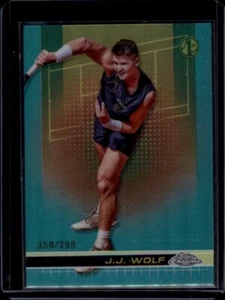 2024 Topps Chrome Tennis Aqua Refractors #67 J.J. Wolf - Picture 1 of 2