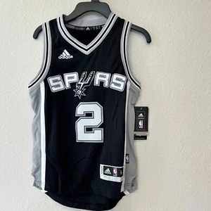 NWT ADIDAS YOUTH SMALL San Antonio Spurs KAWHI LEONARD Jersey - NBA Basketball - Picture 1 of 8