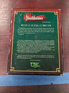 The World Of Bloods Juego de Rol Caja Set West End Games 33000 - Imagen 1 de 10