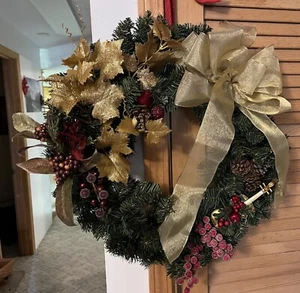 christmas wreaths for front door handmade - Picture 1 of 1