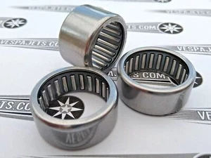 Vespa Front Hub Backplate & Hub Needle Bearings set PX, Disc,T5 MY ET2 ET4 GTS - Picture 1 of 1