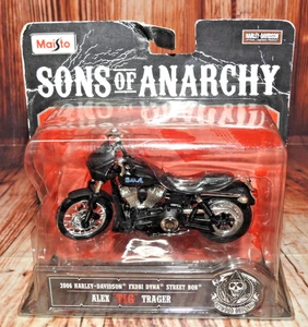 Nuevo paquete dañado Harley Davidson Sons Of Anarchy 2006 Maisto Dyna Steet Bob Tig - Imagen 1 de 12
