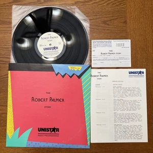 Unistar Radio Programming The Robert Palmer Story Vinyl + Line Sheets 1991 - Foto 1 di 12