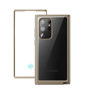 SupCase Samsung Galaxy S23 Ultra Case with Built-in Screen Protector Cream - Picture 1 of 14