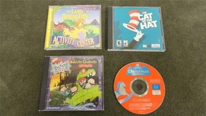 Children Learning School PC Games Ages 2-7 RUGRATS DR SEUSS CAT LAND BEFORE TIME - Picture 1 of 1