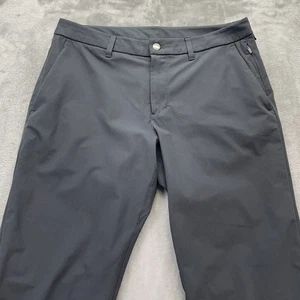 Lululemon Pants Mens Size 34 Preppy Commission Warpstreme relaxed golf chino - Picture 1 of 18