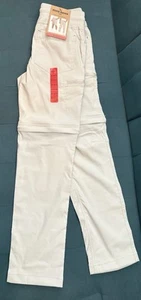 Eddie Bauer Kids Convertible Pant Size M 10/12 Gray New - Picture 1 of 2