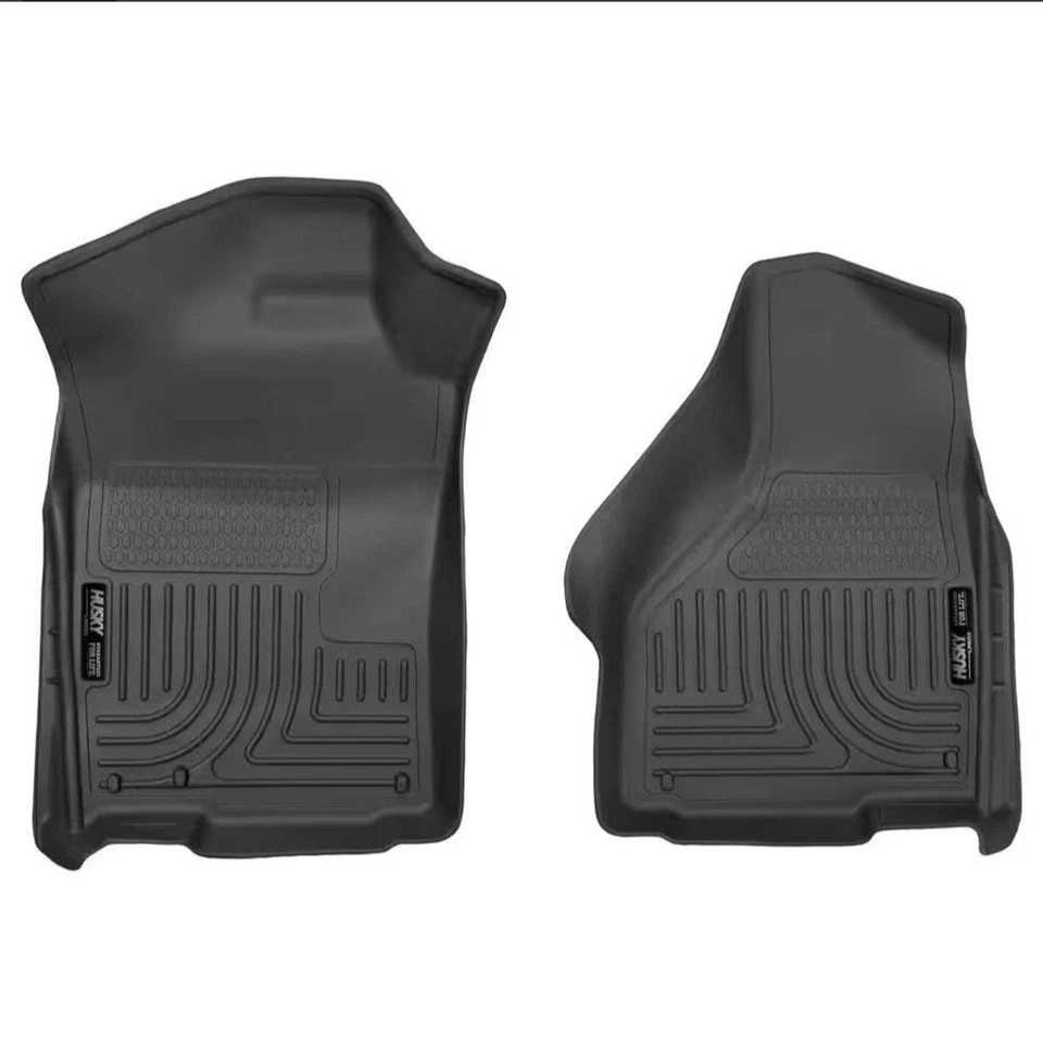 Alfombrillas Husky forros para Dodge Ram 1500/2500/3500 02-18 - primera fila - negras Foto 1 de 1