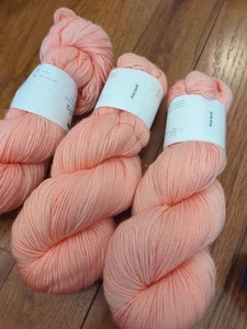 Baah! La Jolla yarn Set Of 3: 400 Yds Each 💯 SW Merino Sock Fingering Weight - Picture 1 of 3