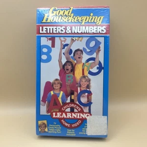 Good Housekeeping: Letters & Numbers (VHS, 1989) Children's Learning Home Video - Picture 1 of 3