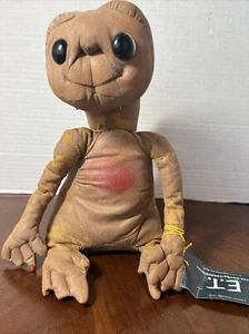 Vintage Kamar E.T. Extra Terrestrial 1982 Stofftier Pleather Doll Tag Flaking - Bild 1 von 8
