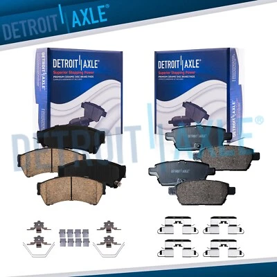 Front & Rear Ceramic Brake Pads for Ford Fusion Lincoln MKZ Zephyr Mazda 6 Milan - Image 1 of 4