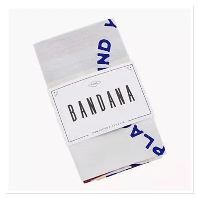 FOSSIL Happy Place Bandana - FCU0424998 - Image 1 of 4