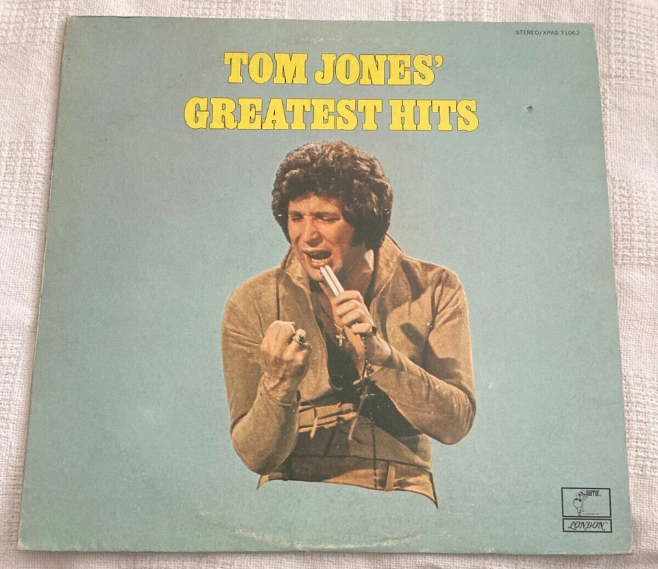 TOM JONES' GREATEST HITS VINYL LP ALBUM 1973 PARROT/LONDON RECORDS XPAS 71062 Foto 1 de 2
