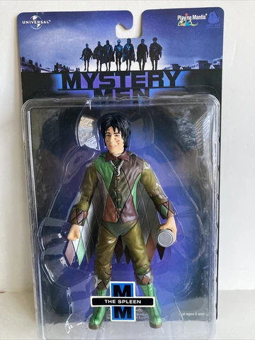 Mystery Men The spleen Movie Action Figure 1999 Sealed Cover