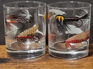 Fliegenfischen Whiskygläser Steine Gläser Whiskyglas 2er Set - Bild 1 von 9
