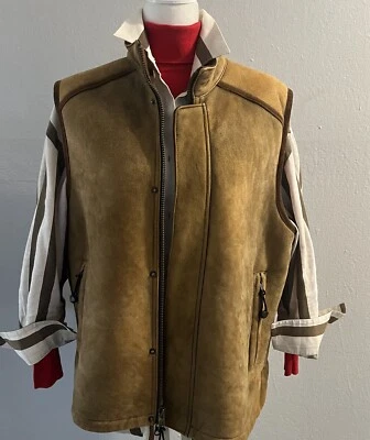 Chaleco THE TERRITORY ADVANCE Santa Bárbara Pagosa Shearling Acabado Envejecido Talla L Foto 1 de 4