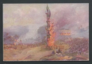 Bali Funeral Cremation Poengawa Pungawa Singaradja KPM Indonesia 1920s - Picture 1 of 1