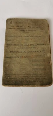Libretto Lambretta 125/B dell'epoca raro - Immagine 1 di 4