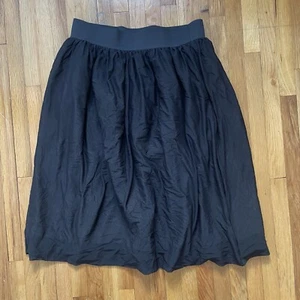 Miss MeMe Girls Knee Length Black Skirt Size 18 New With Tags - Picture 1 of 4
