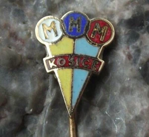 Vintage Slovakia International Marathon Race MMM Kosice Running Runner Pin Badge - Picture 1 of 2