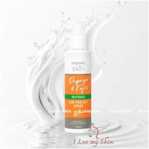 Organic Skin Papaya & Kojic Sunscreen SPF 50 Sunblock Face and Body Spray - Picture 1 of 8