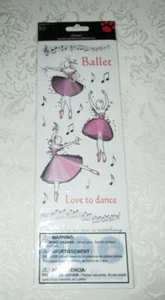 allet, Love to Dance, Musical Notes Sticker Embellishments Sandy Lion Acid Free - Picture 1 of 2