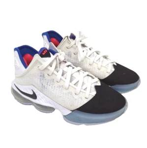 Nike LeBron 19 Low Concord Black Toe Mens Size 7 DH1270-100 - Picture 1 of 6