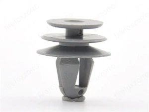 25 Isuzu Push-Type Fender Grey Deluxe Car Replacement Clips - Picture 1 of 4
