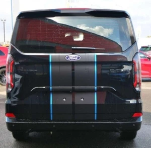 Ford Transit Custom Rear Stripes With Pin Decals 2024 2025 Graphics - Picture 1 of 4