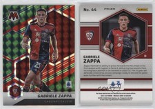 2021-22 Panini Mosaic Serie A Choice Red & Green Prizm Gabriele Zappa #44