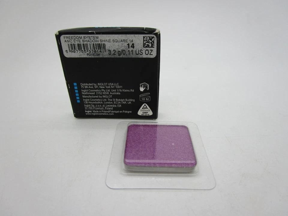 Квадратный оттенок: 14 INGLOT Freedom System AMC тени для век - Изображение 1 из 1