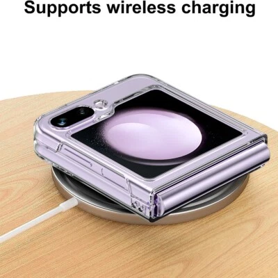 For Samsung Galaxy Z Flip6 5G 2024 Case Clear Shockproof Bumper Slim Back Cover - Image 1 of 4