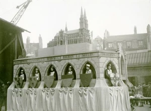 Frankreich Lille Historische Parade Notre Dame de la Treille Foto Echo du Nord 1932 - Bild 1 von 3