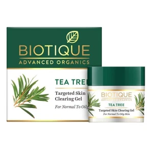 Biotique Tea Tree Targeted Skin Clearing Gel 15Gm - Picture 1 of 3