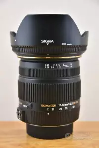 Obiettivo Sigma 17-50mm f/2.8 Canon EF-S Perfetto! - Foto 1 di 5
