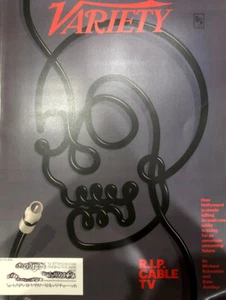 Variety R.I.P Cable Tv Magazine - Picture 1 of 1