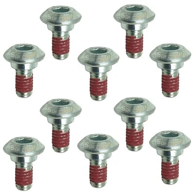 10PC M6 ROTOR BOLT KIT KAWASAKI KX 65 85 100 DISK BRAKE BOLT SET FRONT AND REAR - Image 1 of 4