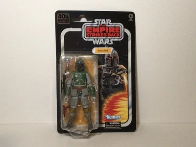 Figura Kenner Star Wars Black Series 40th Empire Strikes Back Boba Fett 2020 6" Foto 1 de 2