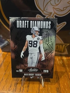 2025 Panini Absolute Maxx Crosby #DD-MCY Draft Diamonds - Raiders  - Bild 1 von 3