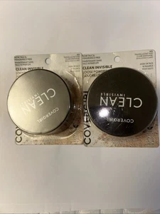 2 x COVERGIRL Clean Invisible Loose Powder, 105 Translucent Fair, 0.63 oz Vegan - Picture 1 of 1
