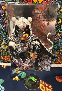 Do You Pooh SDCC Exclusive SPOT FOIL Battle Damage POOH KNIGHT Moon SILVER /45 - Picture 1 of 1