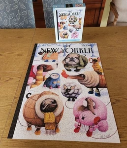 The New Yorker 1000 Teile Puzzle "Baby It's Cold Outside" Hunde vollständig - Bild 1 von 11