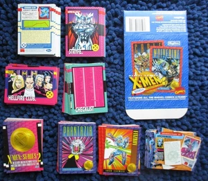 2 Complete Sets of X-MEN CARDS Series 1 (1992) Series 2 (1993) + empty box IMPEL - Bild 1 von 1