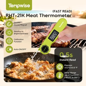 Termómetro digital para carne lectura instantánea cocina barbacoa ahumador ahumador impermeable EE. UU. - Imagen 1 de 11