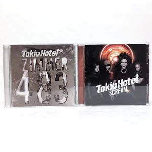 Tokio Hotel Scream + Zimmer 483 CD Lot 2x Pop Rock Albums Rare - Bild 1 von 5