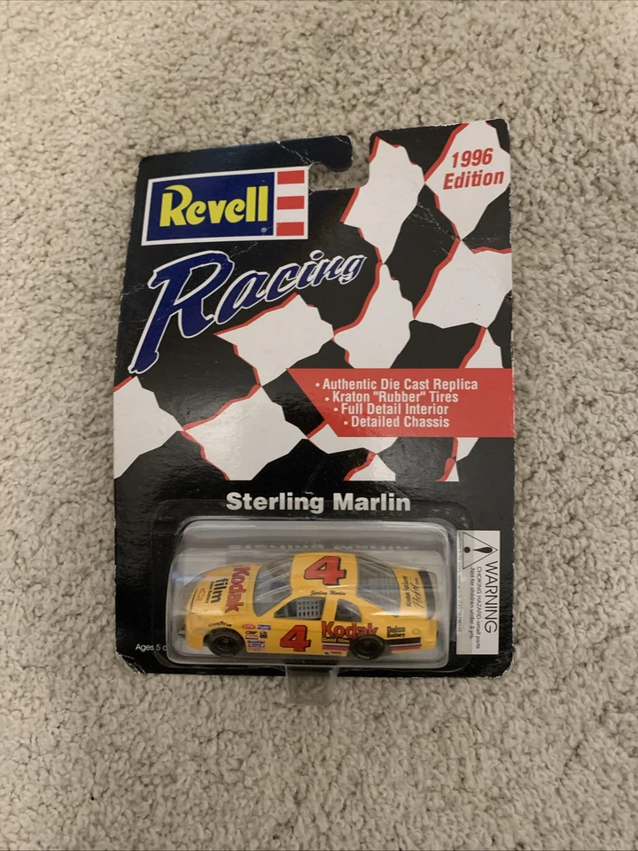 Original Vintage NASCAR Revell Racing 1996 Edition Sterling Marlin
