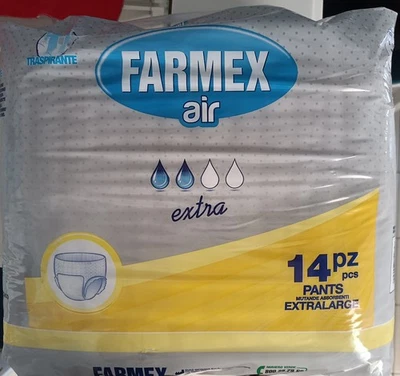 Farmex Air Mutanda Assorbente Misura XL Pezzi 14 - Immagine 1 di 3