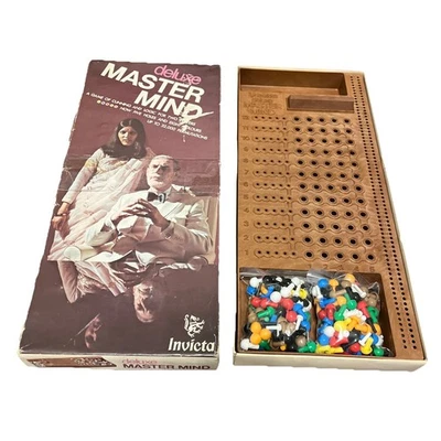 Vintage 1975 Invicta Deluxe Mastermind Game - Larger Version Of Original - Image 1 of 4