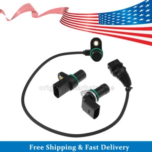 Set of 3 Camshaft & Crankshaft Position Sensor for BMW 325Ci Z3 Z4 525i 320i X3 - Picture 1 of 9